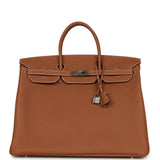 Hermes Birkin 40 Gold Togo Palladium Hardware - Thumbnail View 1
