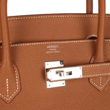 Hermes Birkin 40 Gold Togo Palladium Hardware - Thumbnail View 7