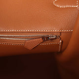 Hermes Birkin 40 Gold Togo Palladium Hardware - Thumbnail View 9
