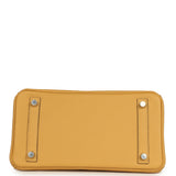Hermes Birkin 25 Paille Togo Palladium Hardware - Thumbnail View 6