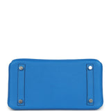Hermes Birkin 25 Bleu Hydra Togo Palladium Hardware - Thumbnail View 6