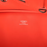 Hermes Birkin 25 Cargo Orange Field Toile Goeland and Swift Palladium Hardware - Thumbnail View 7