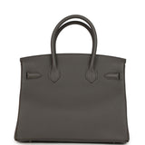 Hermes Birkin 30 Etain Togo Palladium Hardware - Thumbnail View 4