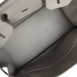 Hermes Birkin 30 Etain Togo Palladium Hardware - Thumbnail View 8