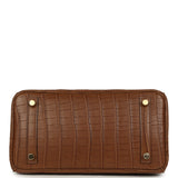Hermes Birkin 25 Alezan Matte Alligator Gold Hardware - Thumbnail View 6