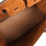 Hermes Birkin 25 Alezan Matte Alligator Gold Hardware - Thumbnail View 8