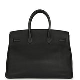 Pre-owned Hermes Birkin 35 Black Togo Gold Hardware - Thumbnail View 4