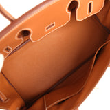 Pre-owned Hermes Shoulder Birkin Light 29 Gold Evercolor Gold Hardware - Thumbnail View 8