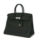 Hermes Birkin 35 Vert Mangrove Togo Palladium Hardware - Thumbnail View 5