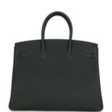 Hermes Birkin 35 Vert Mangrove Togo Palladium Hardware - Thumbnail View 4