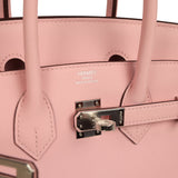 Hermes Birkin 25 Rose Sakura Swift Palladium Hardware - Thumbnail View 7