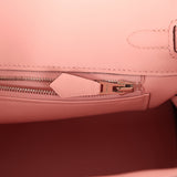 Hermes Birkin 25 Rose Sakura Swift Palladium Hardware - Thumbnail View 9