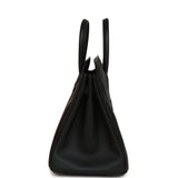 Hermes Birkin 25 Shadow Black Swift Palladium Hardware - Thumbnail View 3