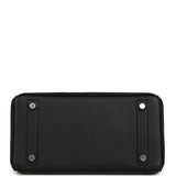 Hermes Birkin 25 Shadow Black Swift Palladium Hardware - Thumbnail View 6
