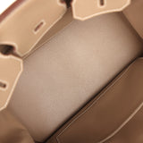Hermes Birkin 35 Etoupe Togo Palladium Hardware - Thumbnail View 8