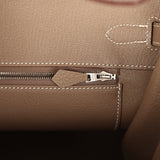 Hermes Birkin 35 Etoupe Togo Palladium Hardware - Thumbnail View 9