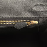 Hermes Birkin 30 Black Togo Gold Hardware - Thumbnail View 9