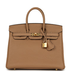Hermes Birkin 25 Chai Togo Gold Hardware