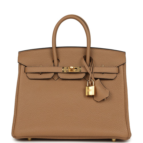 Hermes Birkin 25 Chai Togo Gold Hardware