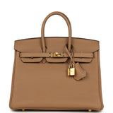 Hermes Birkin 25 Chai Togo Gold Hardware - Thumbnail View 1