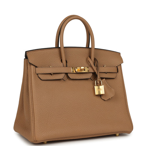 Hermes Birkin 25 Chai Togo Gold Hardware