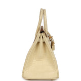 Hermes Birkin 25 Vanille Matte Alligator Gold Hardware - Thumbnail View 3