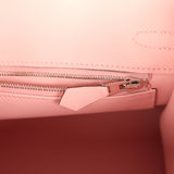 Hermes Birkin 25 Rose Sakura Swift Palladium Hardware - Thumbnail View 9