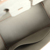 Hermes Birkin 25 Gris Perle Matte Alligator Gold Hardware - Thumbnail View 8