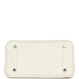 Hermes Birkin 25 New White Swift Palladium Hardware - Thumbnail View 6