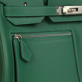 Hermes Colormatic Birkin 30 Vert Moyen Swift Palladium Hardware - Thumbnail View 7