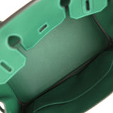 Hermes Colormatic Birkin 30 Vert Moyen Swift Palladium Hardware - Thumbnail View 9