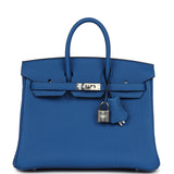 Hermes Birkin 25 Bleu Zellige Togo Palladium Hardware - Thumbnail View 1