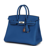 Hermes Birkin 25 Bleu Zellige Togo Palladium Hardware - Thumbnail View 5