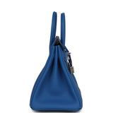 Hermes Birkin 25 Bleu Zellige Togo Palladium Hardware - Thumbnail View 3
