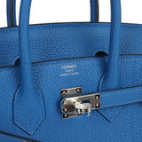 Hermes Birkin 25 Bleu Zellige Togo Palladium Hardware - Thumbnail View 7