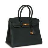 Hermes Birkin 30 Vert Mangrove Togo Gold Hardware - Thumbnail View 2