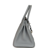 Hermes Birkin 30 Gris Pantin Togo Palladium Hardware - Thumbnail View 3