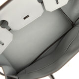 Hermes Birkin 30 Gris Pantin Togo Palladium Hardware - Thumbnail View 8