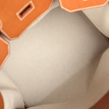 Hermes Birkin HAC 40 Fauve Barenia and Ficelle Toile H Palladium Hardware - Thumbnail View 8