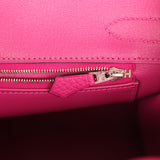 Pre-owned Hermes Birkin 30 Rose Poupre Togo Palladium Hardware - Thumbnail View 9