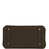 Hermes Birkin 25 Vert Loden Togo Permabrass Hardware - Thumbnail View 6