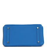 Hermes Birkin 30 Bleu Hydra Togo Palladium Hardware - Thumbnail View 6