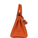 Hermes Birkin 25 Orange Togo Gold Hardware - Thumbnail View 3