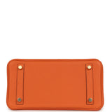 Hermes Birkin 25 Orange Togo Gold Hardware - Thumbnail View 6