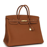 Hermes Birkin 40 Gold Togo Gold Hardware - Thumbnail View 2
