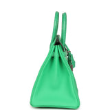Hermes Birkin 25 Vert Comics Togo and Matte Alligator Touch Palladium Hardware - Thumbnail View 3