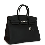 Hermes Birkin 35 Black Togo Palladium Hardware - Thumbnail View 2