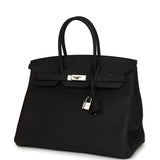 Hermes Birkin 35 Black Togo Palladium Hardware - Thumbnail View 5