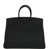 Hermes Birkin 35 Black Togo Palladium Hardware - Thumbnail View 4