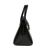 Pre-owned Hermes Birkin Sellier 30 Black Madame Gold Hardware - Thumbnail View 3